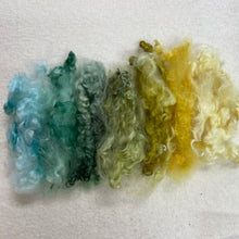Load image into Gallery viewer, Hand dyed English Leicester for dolls hair