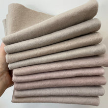 Load image into Gallery viewer, Hand dyed 100% wool felt - Neutrals