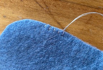Blanket stitching