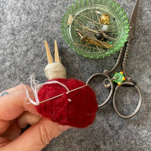 Toadstool wet/dry felting kit