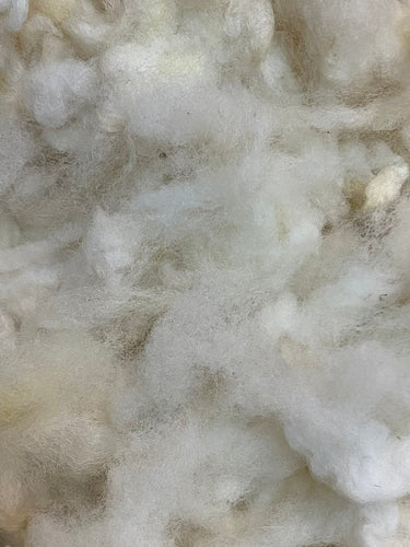 Washed Merino wool filling