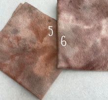 Load image into Gallery viewer, Autumnal colours 100% pure new wool felt