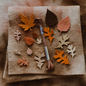 Seasonal / nature table play mat- kits