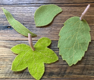 Felt leaves kit