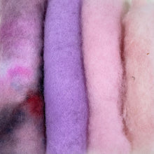 Load image into Gallery viewer, Dry or Wet felting 100% wool packs