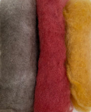 Load image into Gallery viewer, Dry or Wet felting 100% wool packs