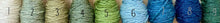 Load image into Gallery viewer, Naturally dyed fine 100% Organic embroidery wool