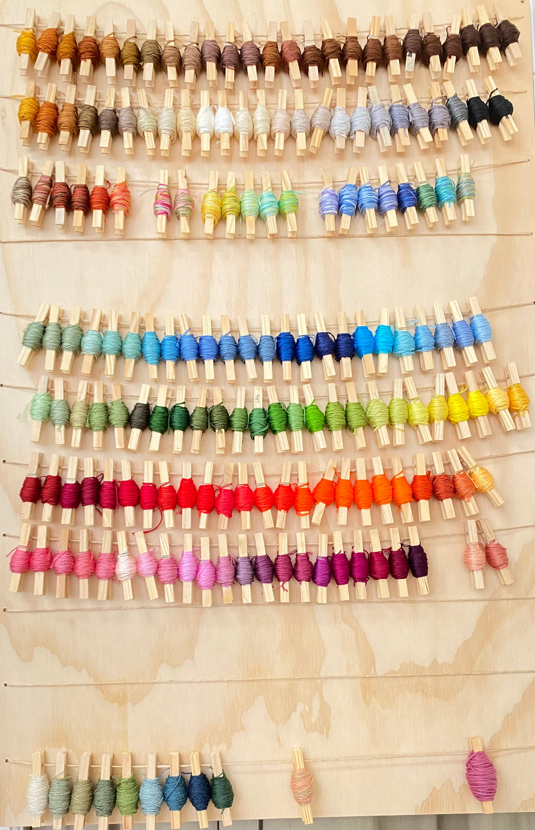 100% Cotton embroidery threads 6 stranded