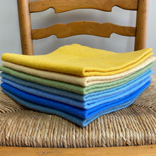 Load image into Gallery viewer, Hand dyed 100% wool felt -Sea breeze felt pack