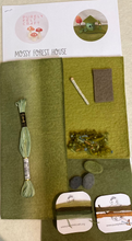 Load image into Gallery viewer, Mossy forest house kit