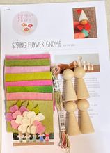 Load image into Gallery viewer, Spring flower gnome kit (medium)