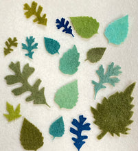 Load image into Gallery viewer, Pre - cut felt leaves and flowers