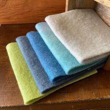 Load image into Gallery viewer, Hand dyed 100% wool felt -Sea breeze felt packs