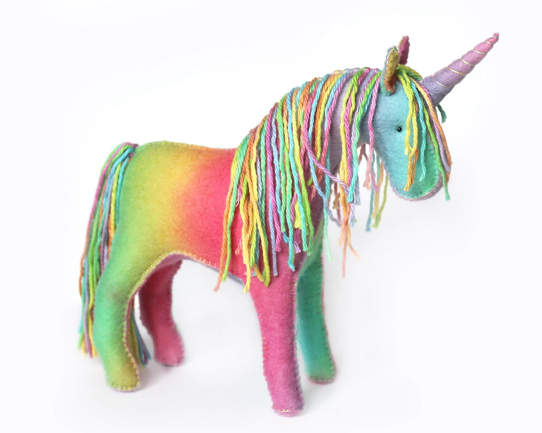 Felt horse or unicorn / pony kits