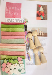 Spring flower gnome kit (medium)