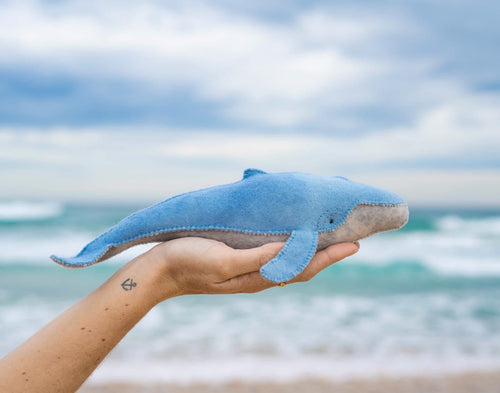 Hand made Humpback whales