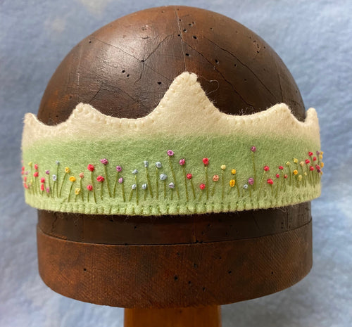New felt crowns