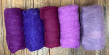 Load image into Gallery viewer, 100% wool mini felt batts (wool roving) packs