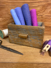 Load image into Gallery viewer, Hand dyed 100% wool felt -Purples felt pack