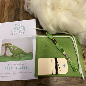 Brontosaurus dinosaur kit