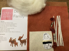 Load image into Gallery viewer, Felt Deer family kit