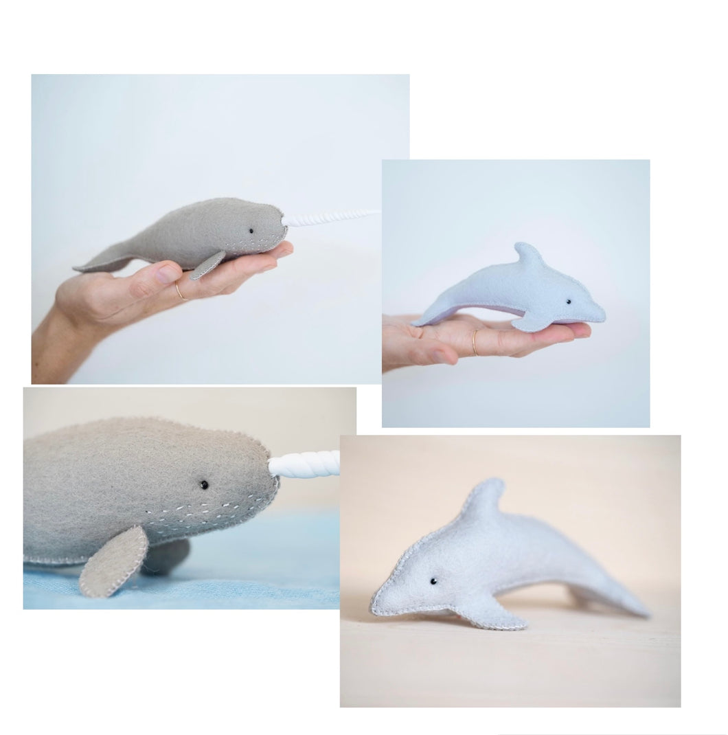 Dolphin and Narwhal kit