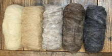 Load image into Gallery viewer, 100% wool mini felt batts (wool roving) packs