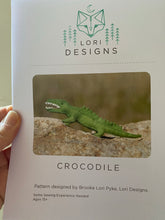 Load image into Gallery viewer, Felt Crocodile kit