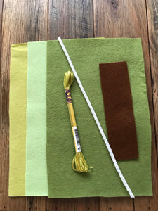 Felt leaves kit