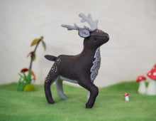 Load image into Gallery viewer, Handmade felt Christmas stag