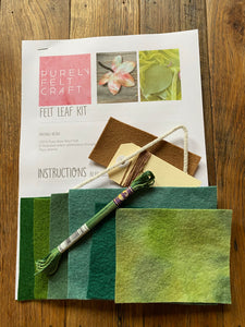 Felt leaves kit