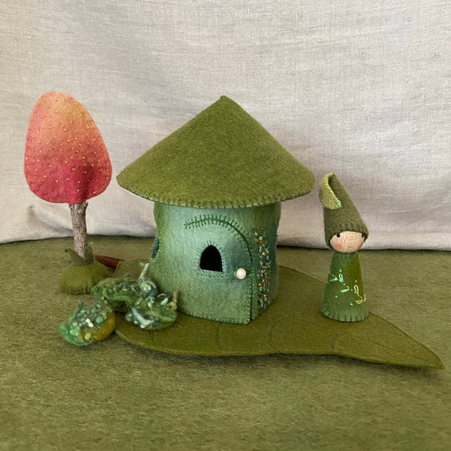 Mossy forest house kit