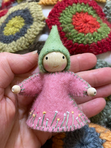 Gnomes with arms, hand made