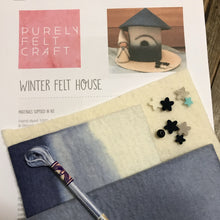 Load image into Gallery viewer, Winter felt house kit